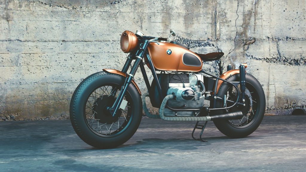 Afbeelding van een BMW motor