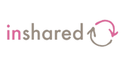 Inshared logo en knop